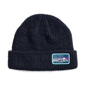 American Needle  Navy Blue Fisher Beanie NWT